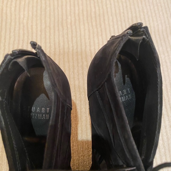 Stuart Weitzman size 7 lace up heeled sandals - Picture 3 of 5